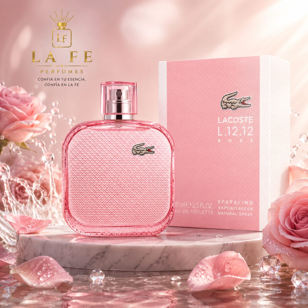 Lacoste L.12.12 Rose Sparkling Women 100ml EDT